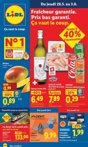 Prospekte Lidl - 28.5.2026 - 3.6.2026.