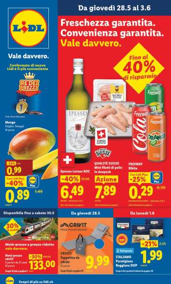 Catalogue Lidl - 28.5.2026 - 3.6.2026.