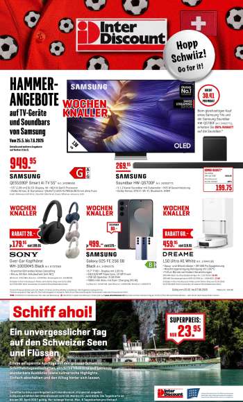 Catalogue Interdiscount - 25.5.2026 - 7.6.2026.