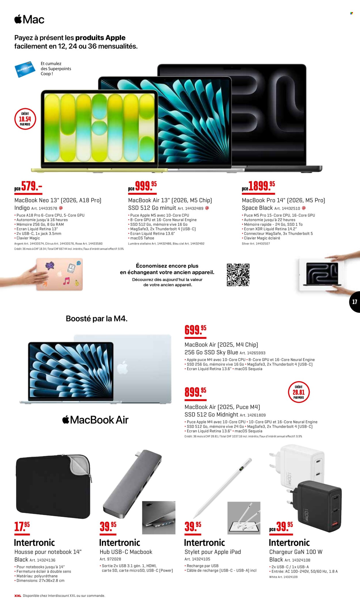 Volantino Interdiscount - 25.5.2026 - 7.6.2026. Pagina 17