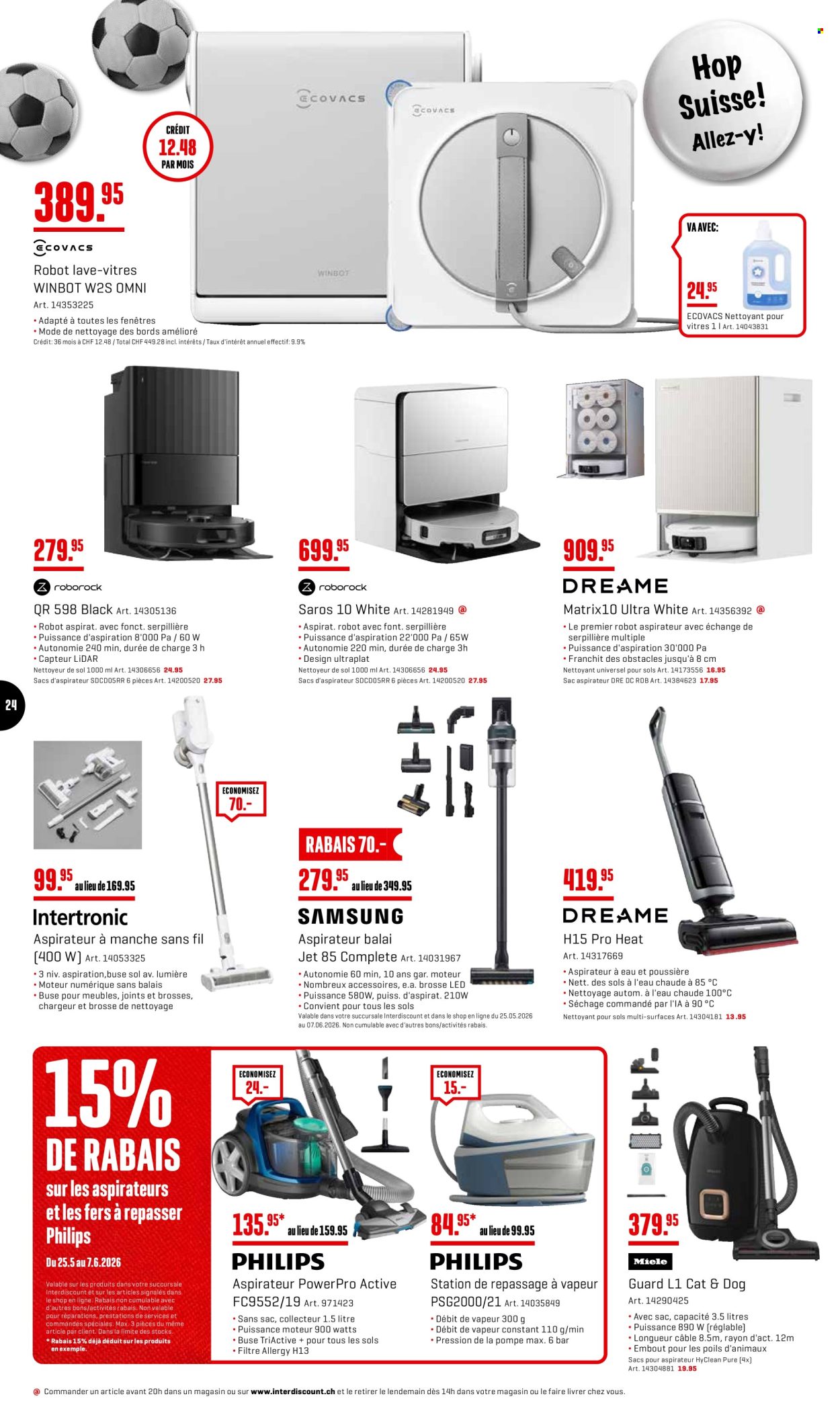 Volantino Interdiscount - 25.5.2026 - 7.6.2026. Pagina 24