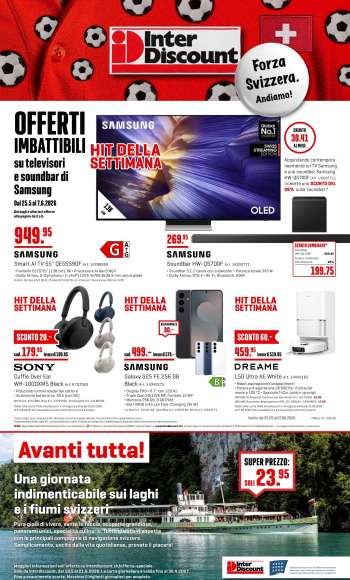 Volantino Interdiscount - 25.5.2026 - 7.6.2026.