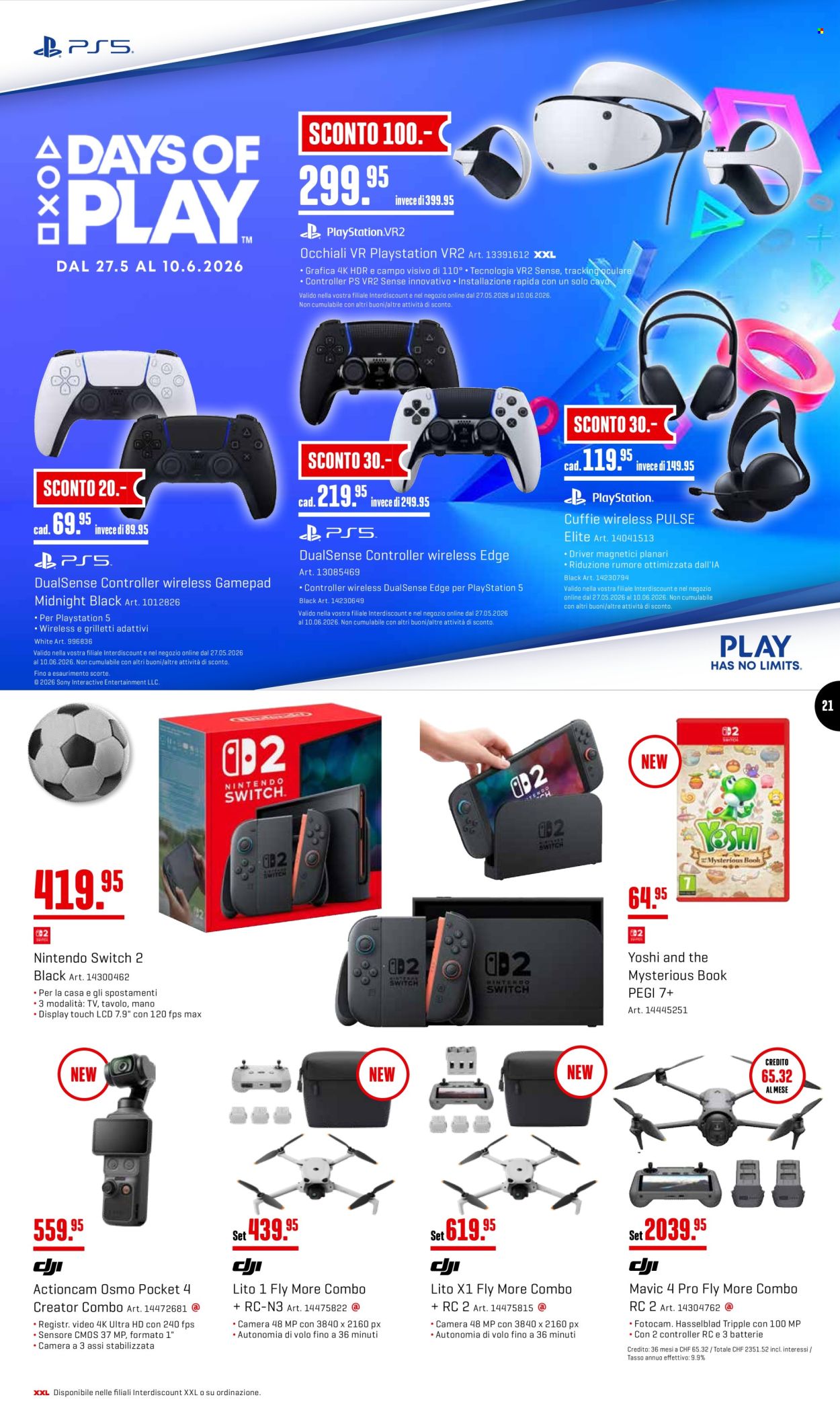 Prospekt Interdiscount - 25.5.2026 - 7.6.2026. Seite 21