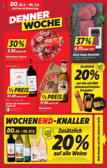 Volantino Denner - 28.5.2026 - 3.6.2026.