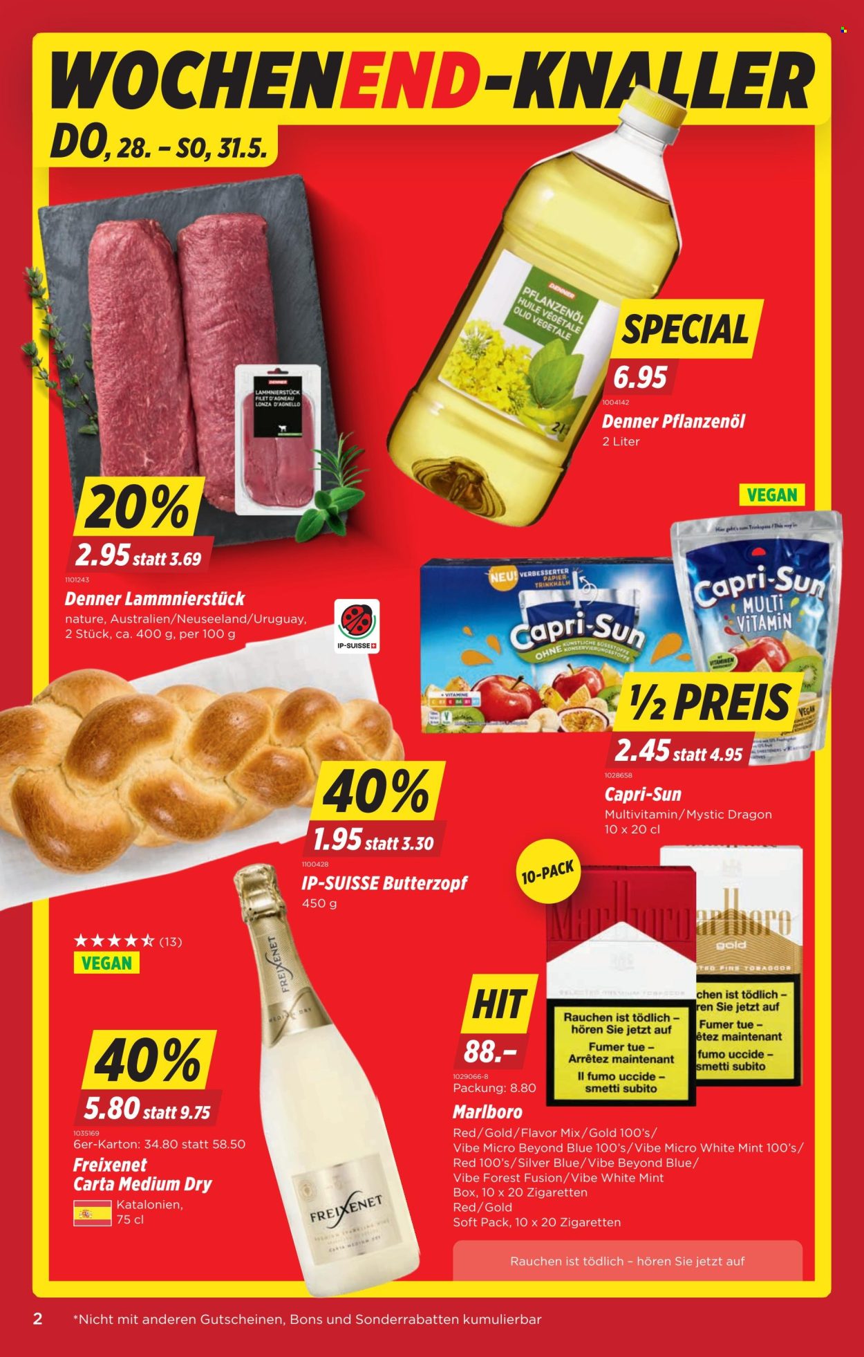 Prospekt Denner - 28.5.2026 - 3.6.2026. Seite 2