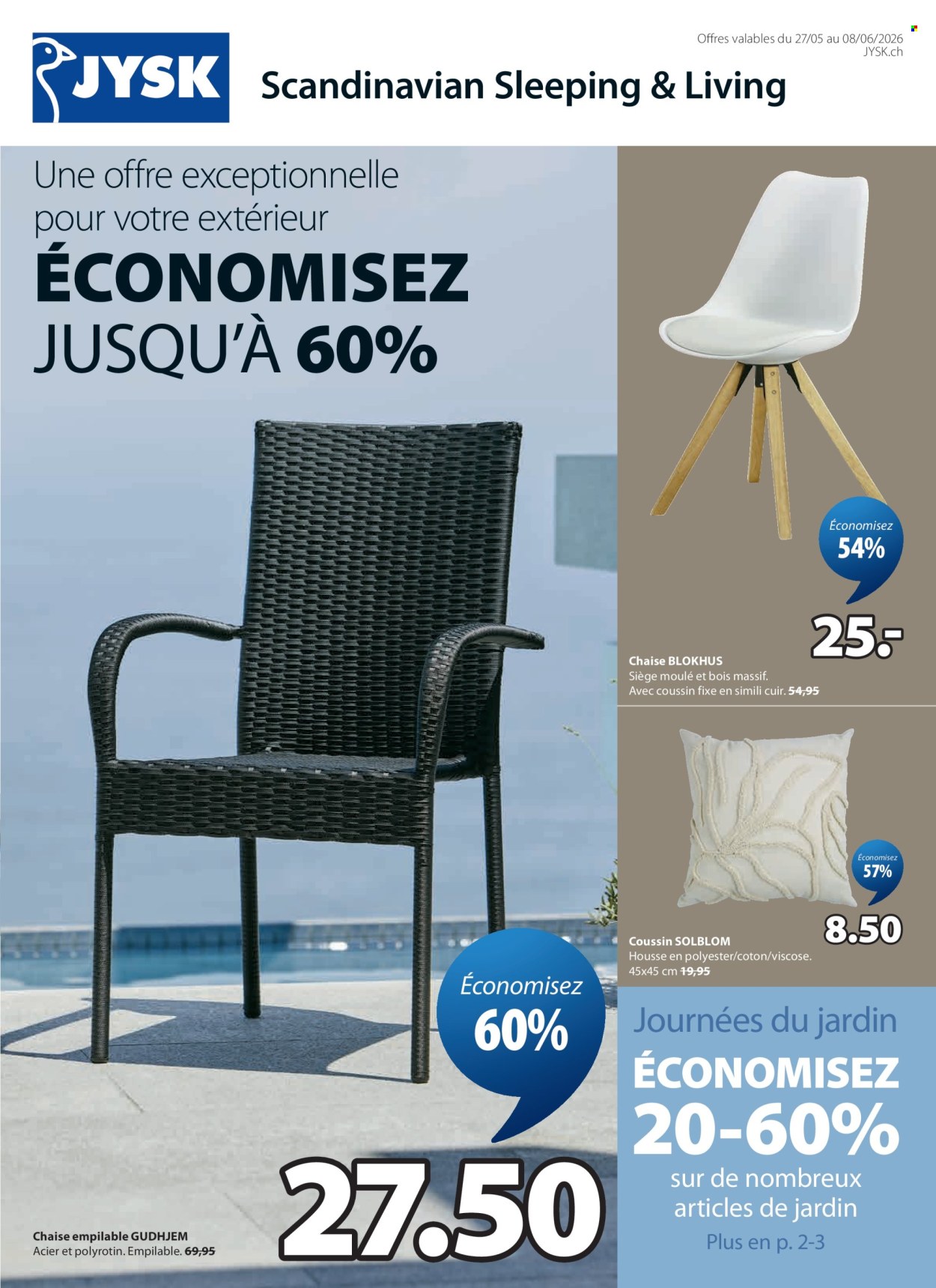 Volantino JYSK - 27.5.2026 - 8.6.2026. Pagina 1
