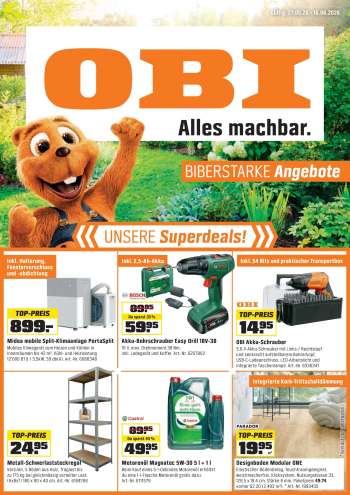 Catalogue OBI - 27.5.2026 - 16.6.2026.