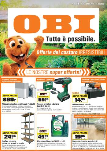 Prospekte OBI - 27.5.2026 - 16.6.2026.