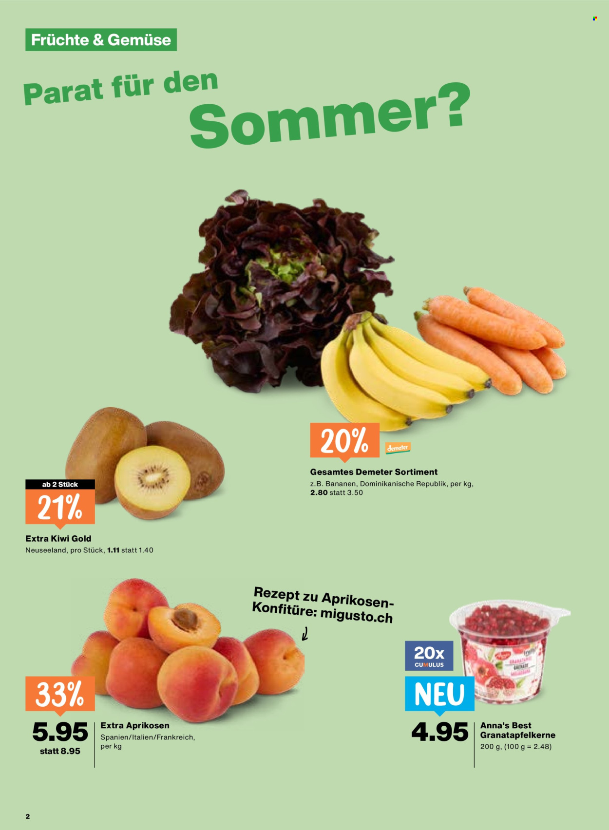 Prospekt Migros - 28.5.2026 - 3.6.2026. Seite 2