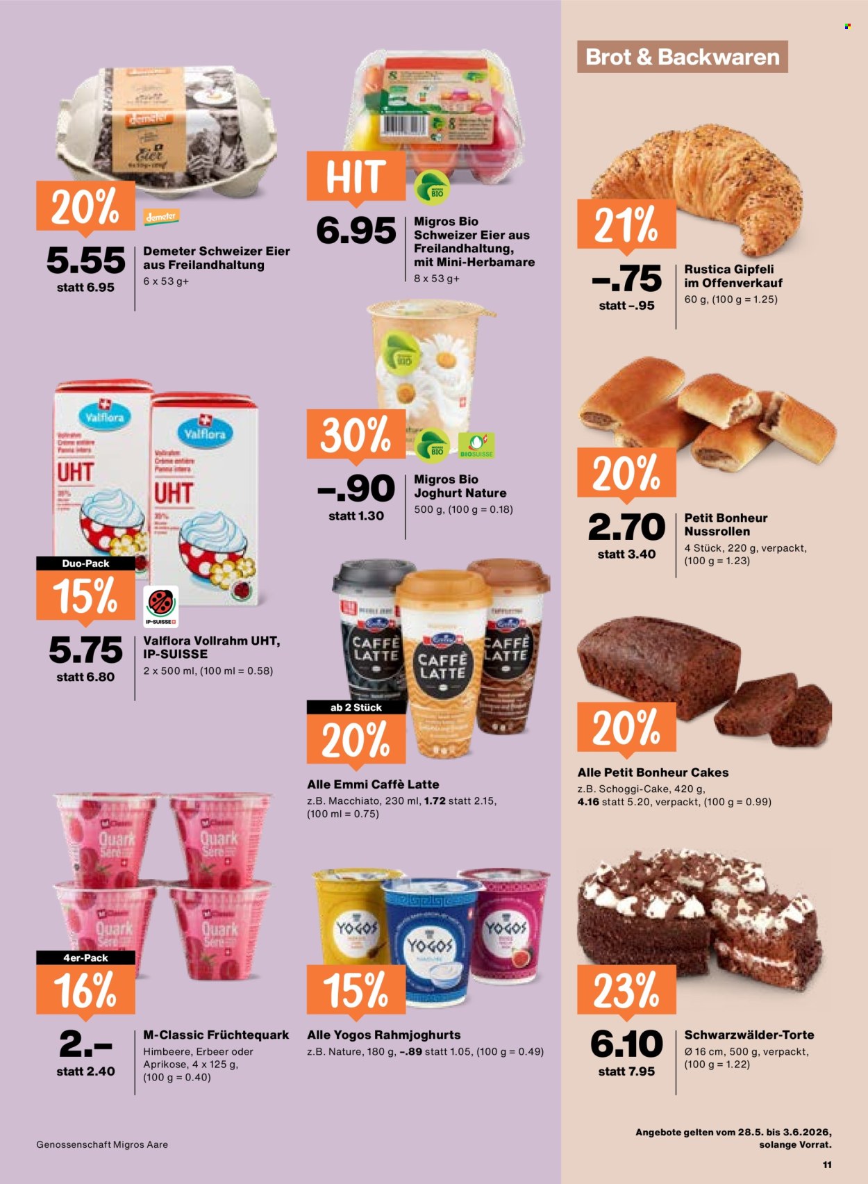 Prospekt Migros - 28.5.2026 - 3.6.2026. Seite 11