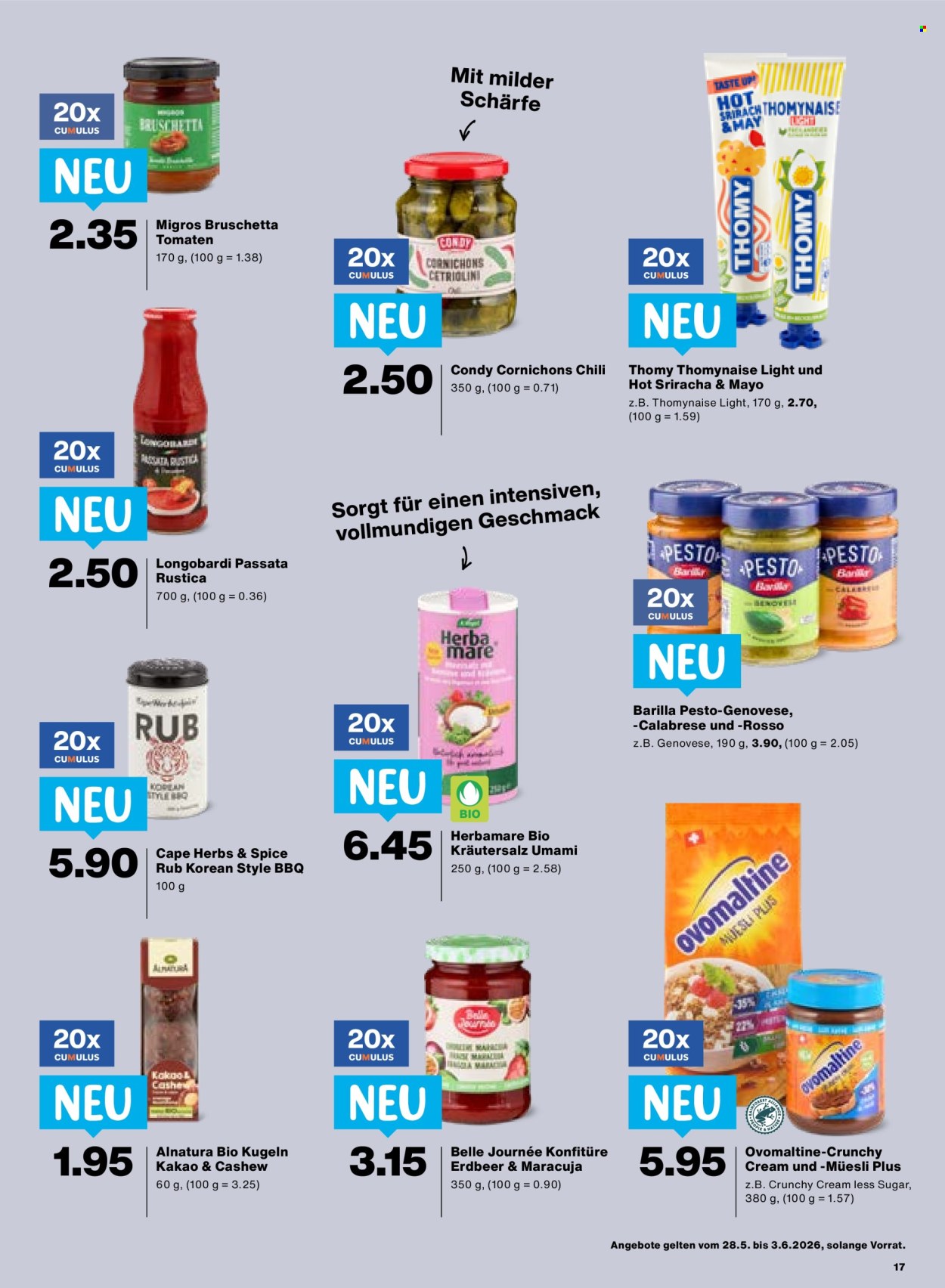Prospekt Migros - 28.5.2026 - 3.6.2026. Seite 17