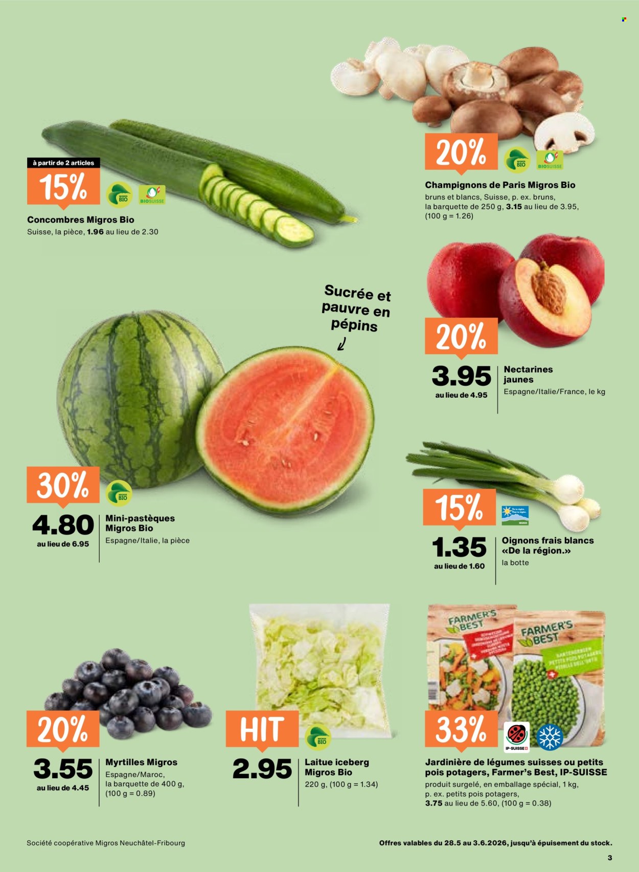 Prospekt Migros - 28.5.2026 - 3.6.2026. Seite 3