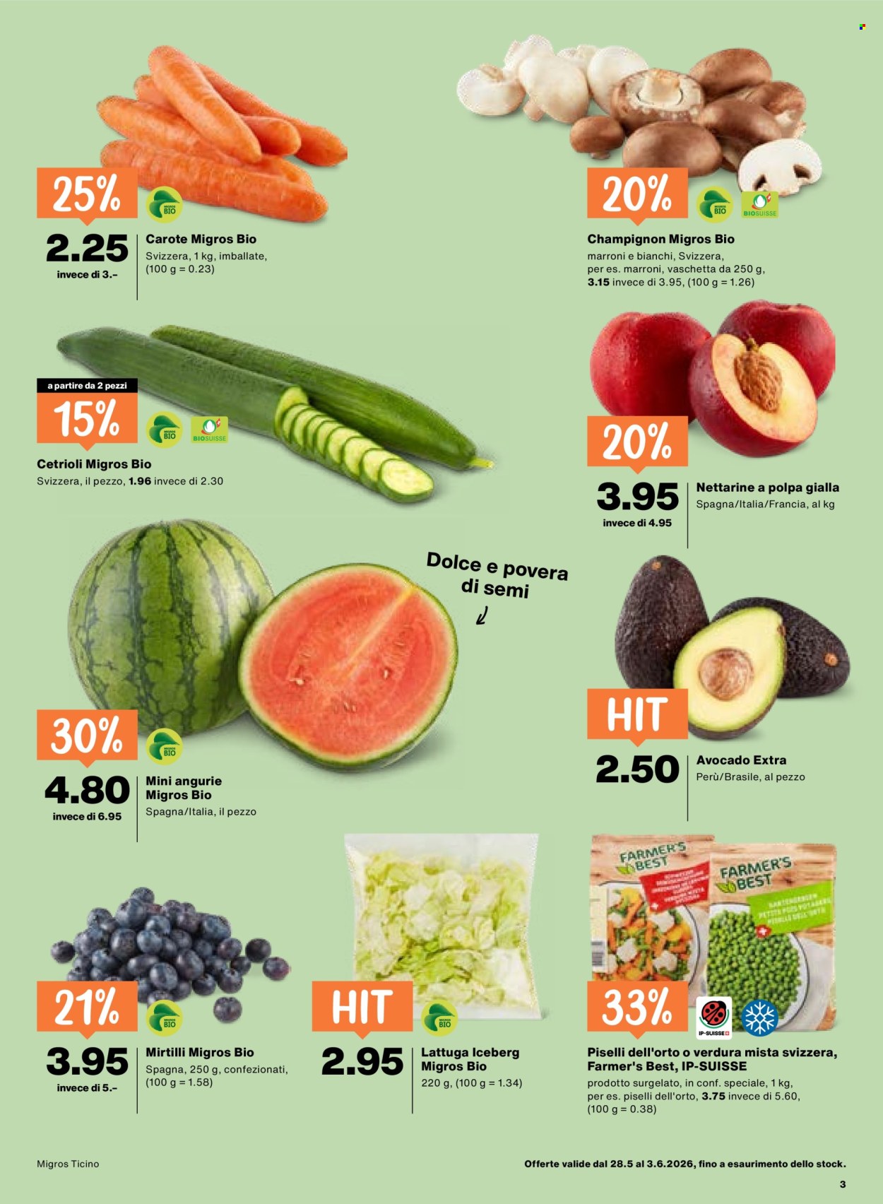 Prospekt Migros - 28.5.2026 - 3.6.2026. Seite 3