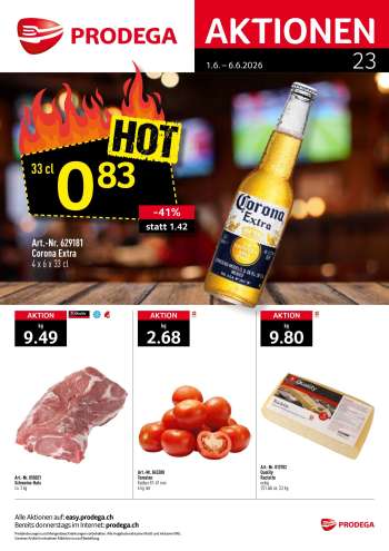 Volantino Prodega - 1.6.2026 - 6.6.2026.