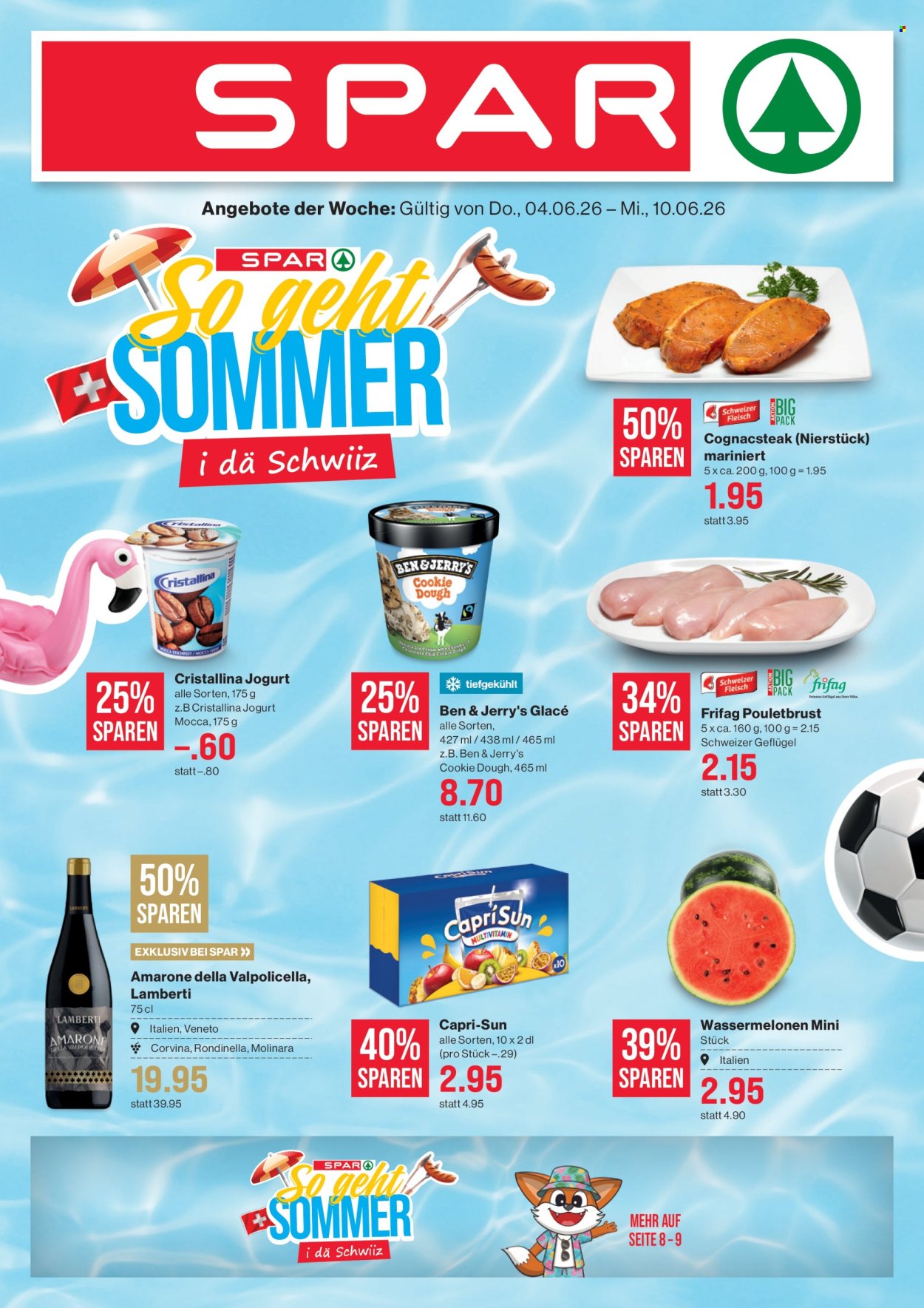 Volantino SPAR - 4.6.2026 - 10.6.2026. Pagina 1