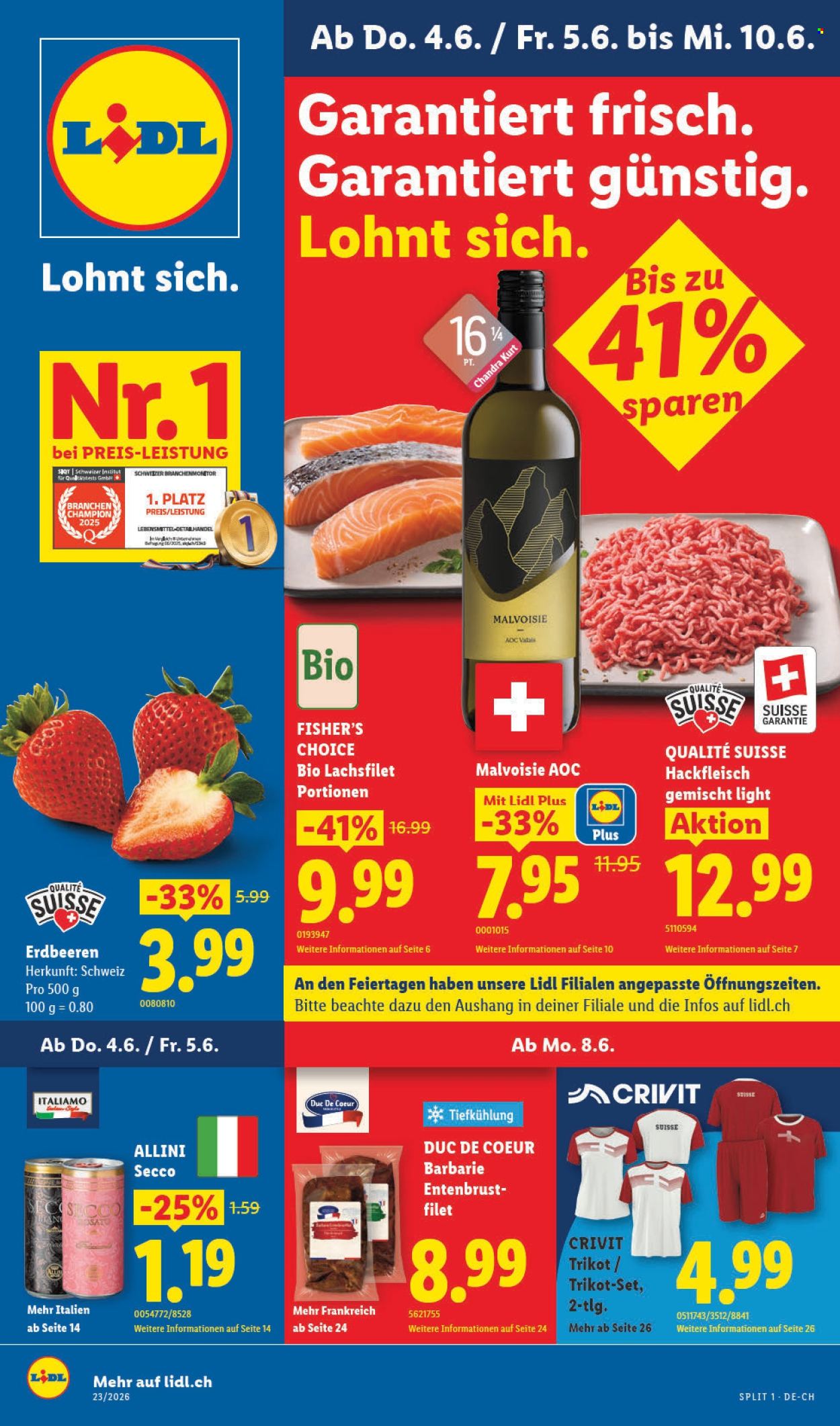 Volantino Lidl - 4.6.2026 - 10.6.2026. Pagina 1
