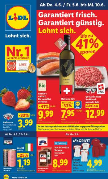 Catalogue Lidl - 4.6.2026 - 10.6.2026.