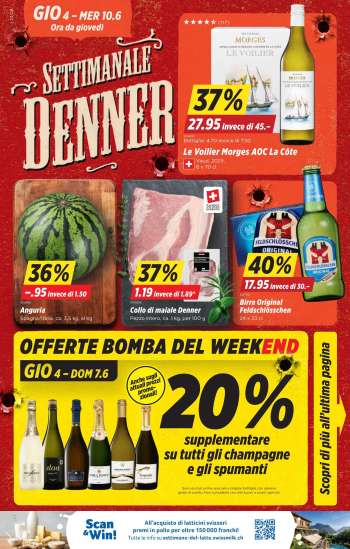 Catalogue Denner - 4.6.2026 - 10.6.2026.