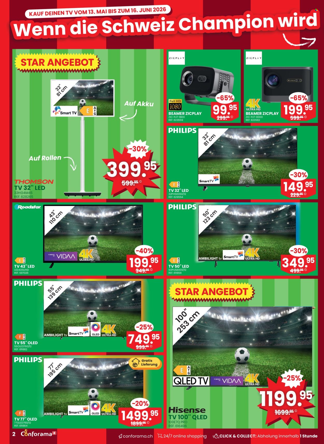 Volantino Conforama - 3.6.2026 - 16.6.2026. Pagina 2