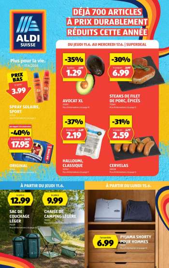 Prospekte Aldi - 11.6.2026 - 17.6.2026.