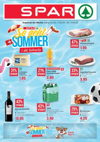 Prospekte SPAR - 11.6.2026 - 17.6.2026.