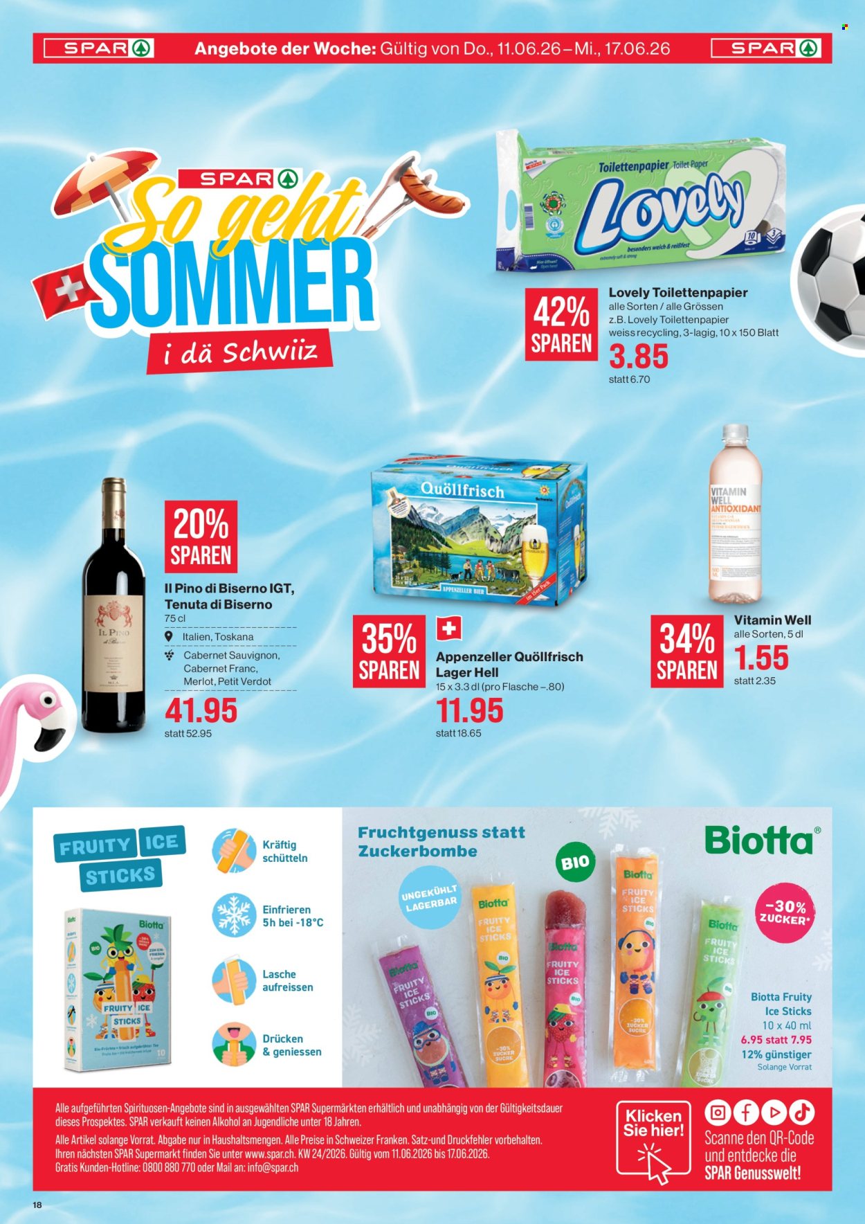 Volantino SPAR - 11.6.2026 - 17.6.2026. Pagina 18