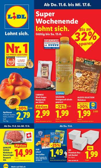 Catalogue Lidl - 11.6.2026 - 17.6.2026.