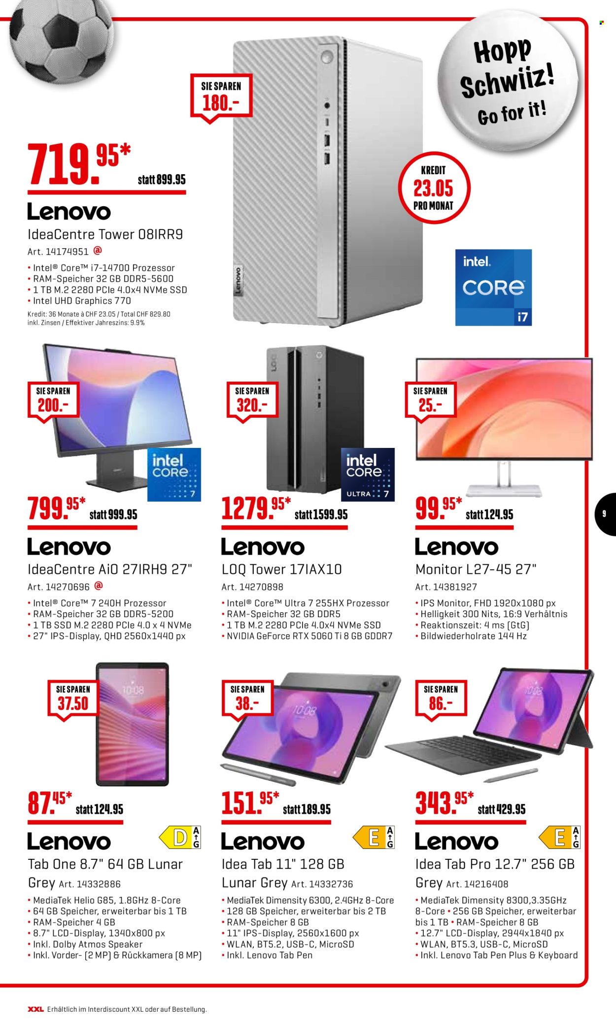 Prospekt Interdiscount - 8.6.2026 - 21.6.2026. Seite 9