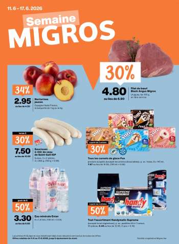 Volantino Migros - 11.6.2026 - 17.6.2026.