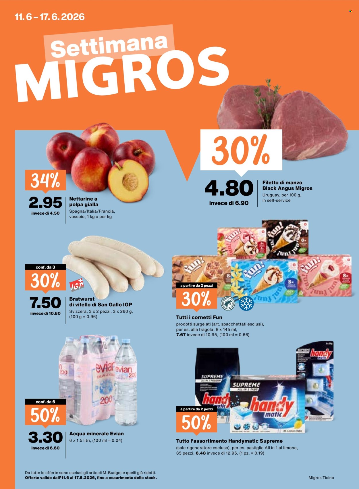 Volantino Migros - 11.6.2026 - 17.6.2026. Pagina 1