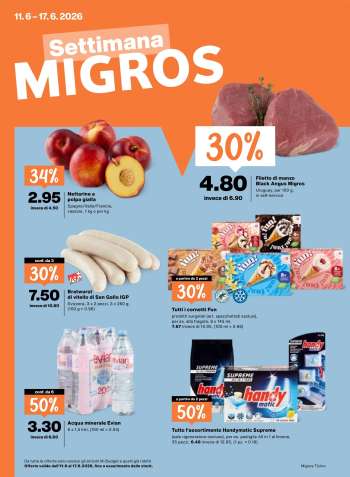 Prospekte Migros - 11.6.2026 - 17.6.2026.