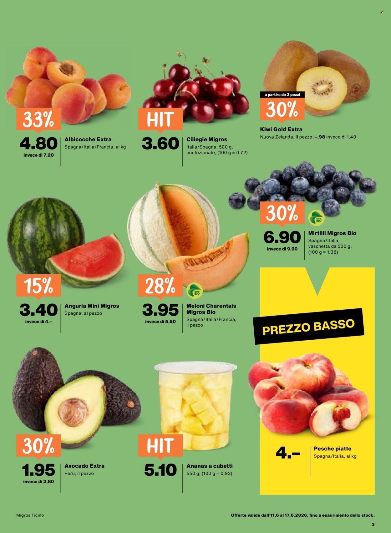 Volantino Migros - 11.6.2026 - 17.6.2026. Pagina 3