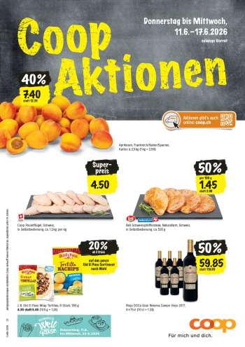 Prospekte Coop - 11.6.2026 - 17.6.2026.