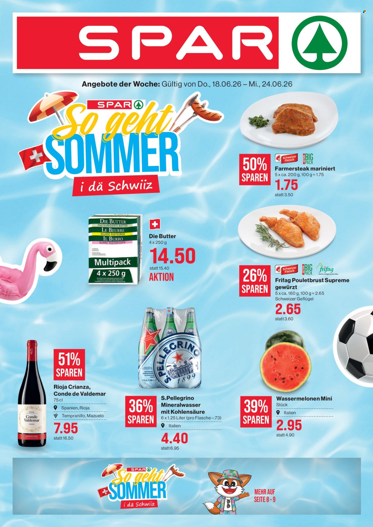 Volantino SPAR - 18.6.2026 - 24.6.2026. Pagina 1