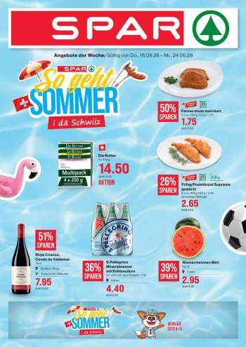 Volantino SPAR - 18.6.2026 - 24.6.2026.