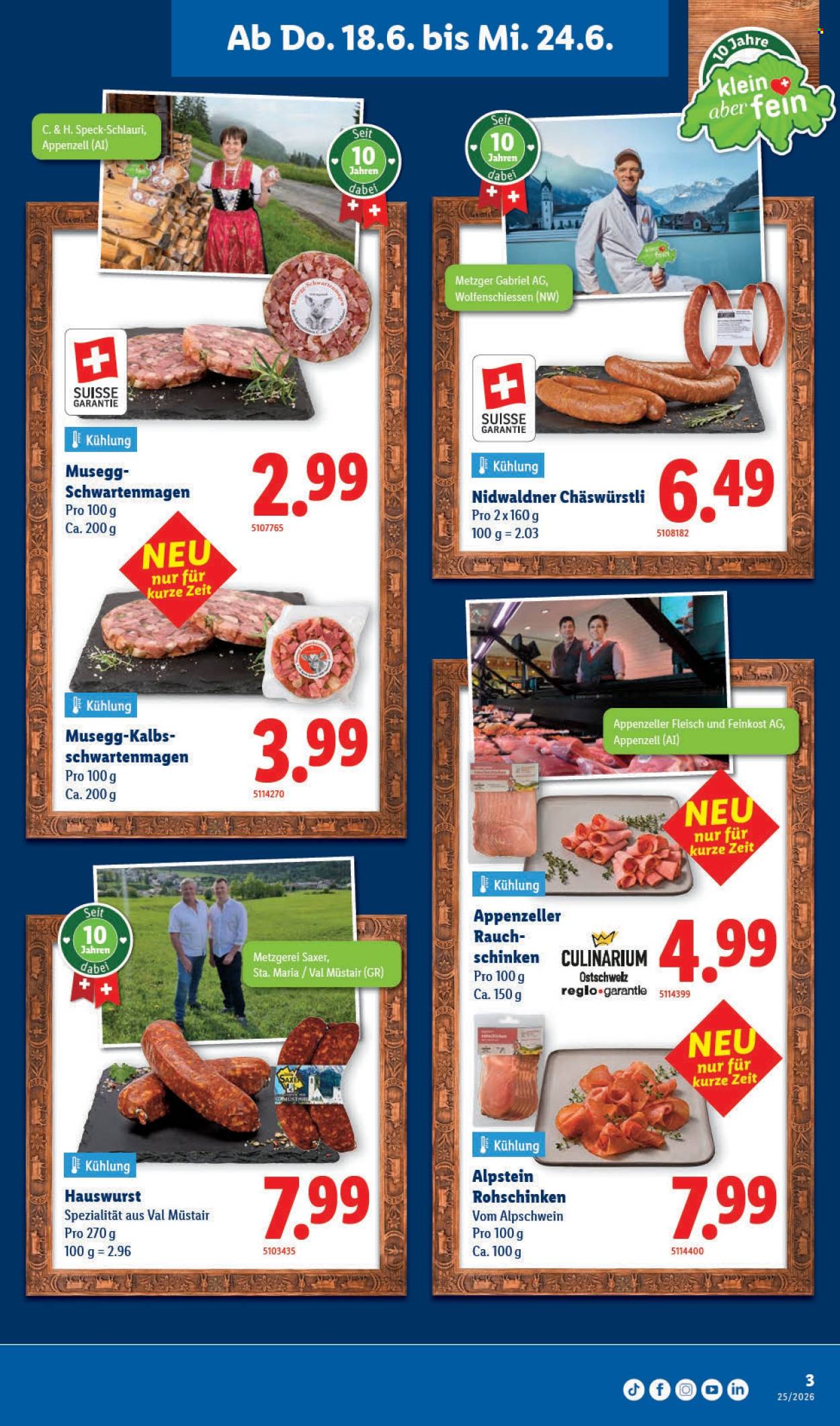 Catalogue Lidl - 18.6.2026 - 24.6.2026. Page 3