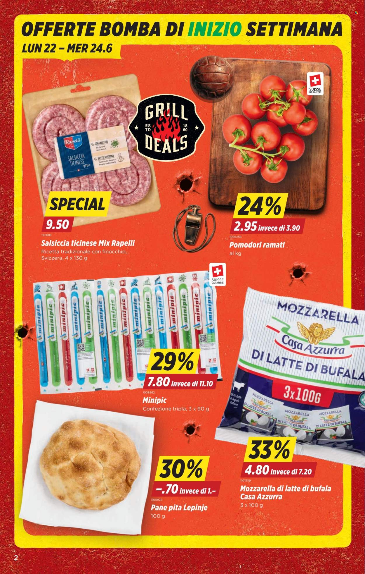 Volantino Denner - 18.6.2026 - 24.6.2026. Pagina 2