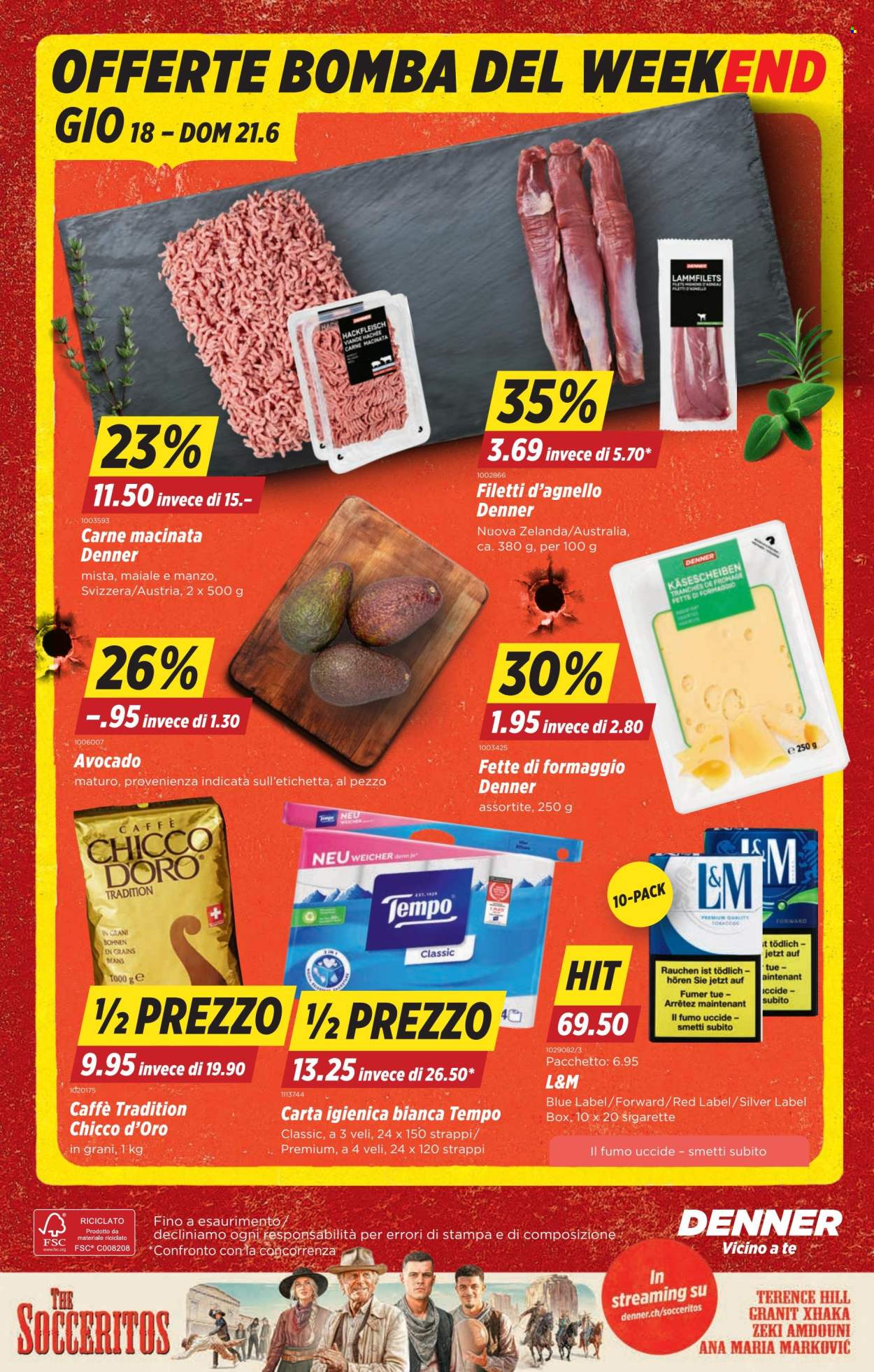 Volantino Denner - 18.6.2026 - 24.6.2026. Pagina 22