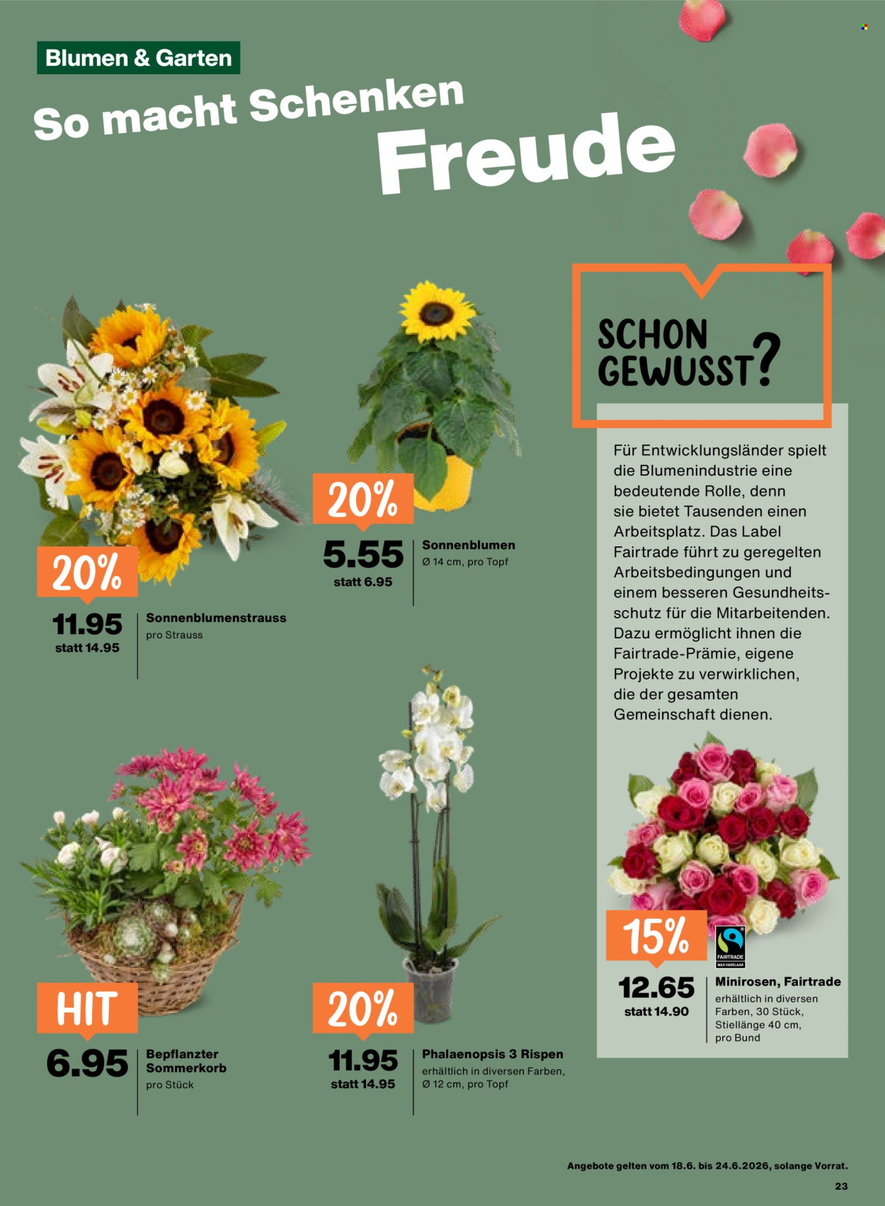 Volantino Migros - 18.6.2026 - 24.6.2026. Pagina 23