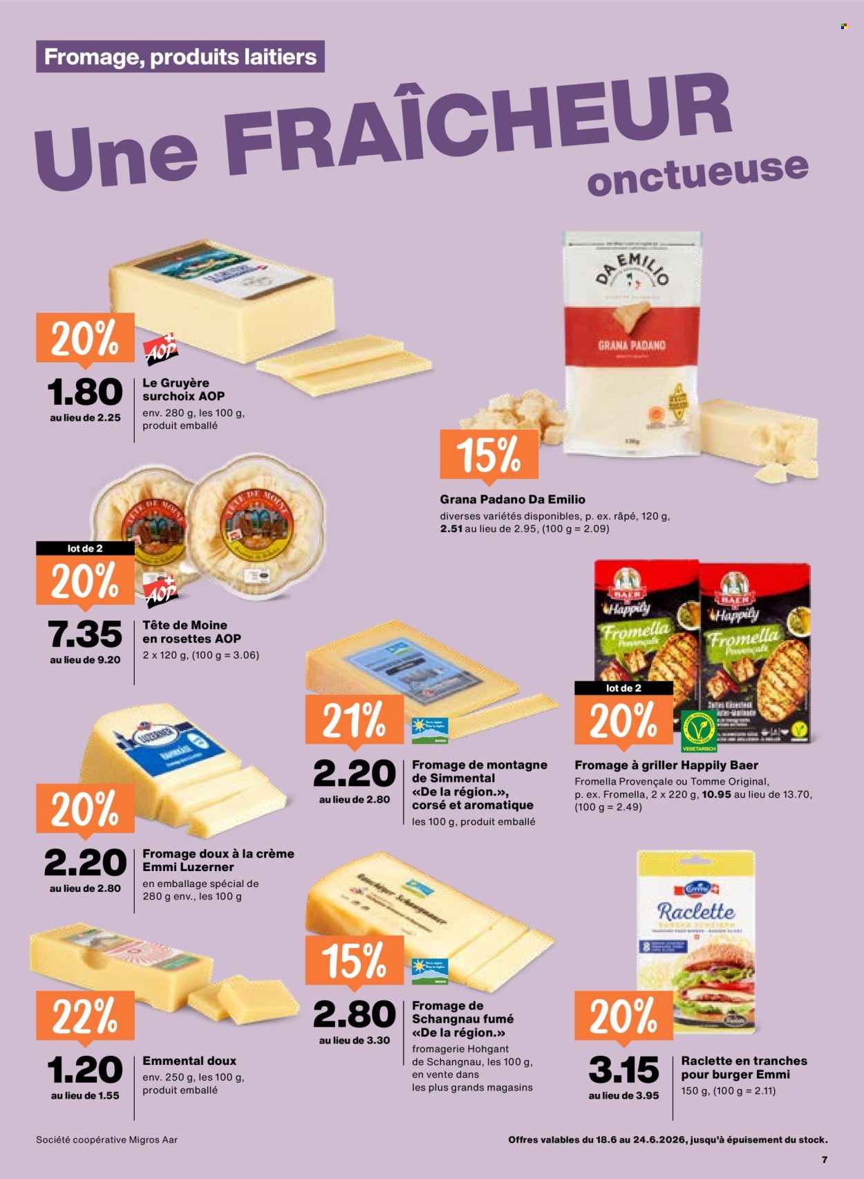 Volantino Migros - 18.6.2026 - 24.6.2026. Pagina 7