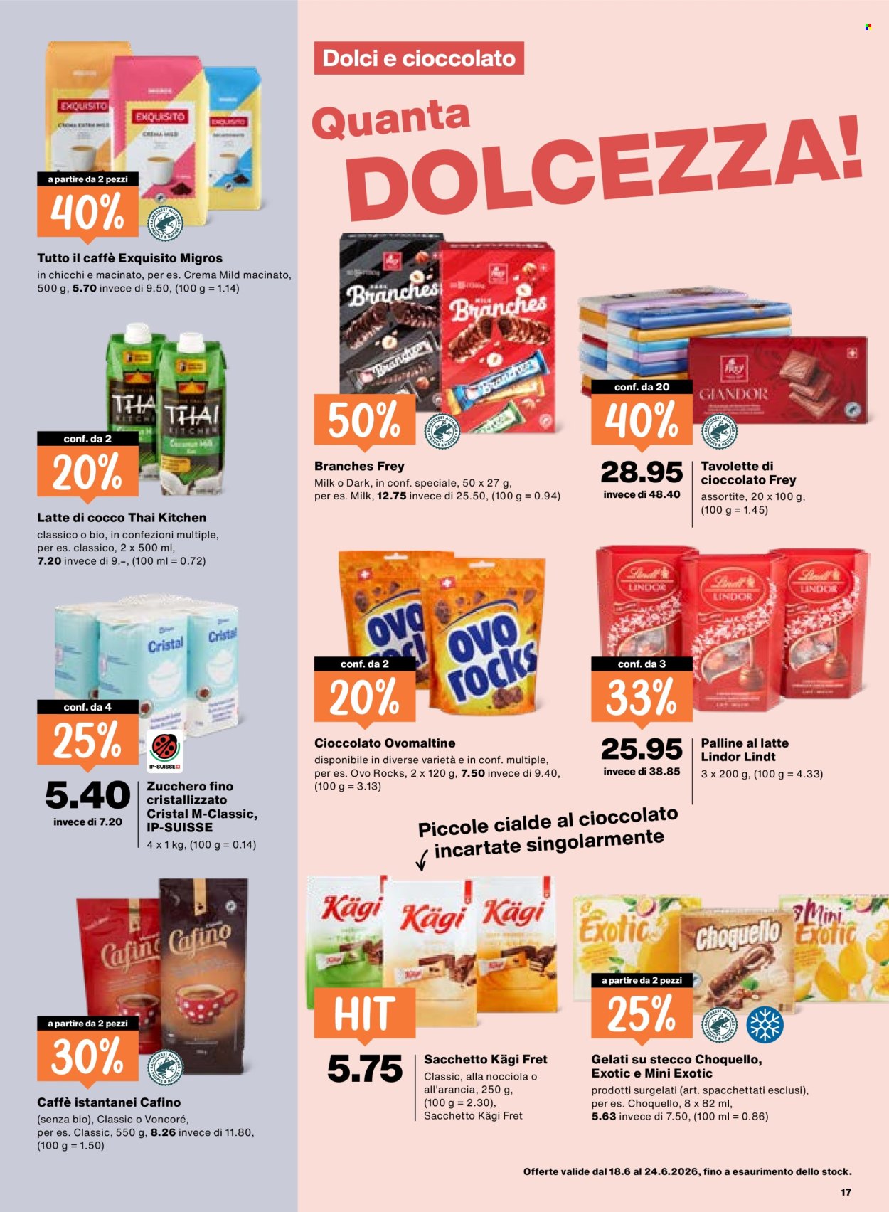 Volantino Migros - 18.6.2026 - 24.6.2026. Pagina 17