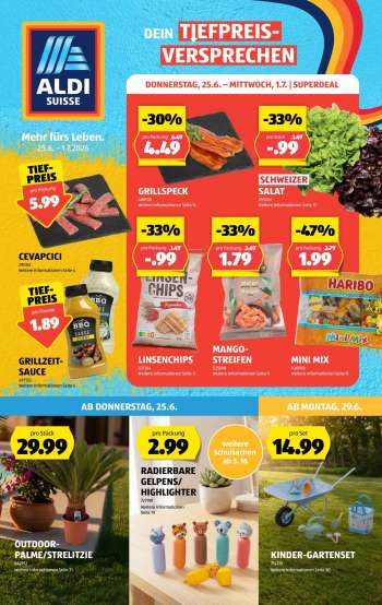 Catalogue Aldi - 25.6.2026 - 1.7.2026.