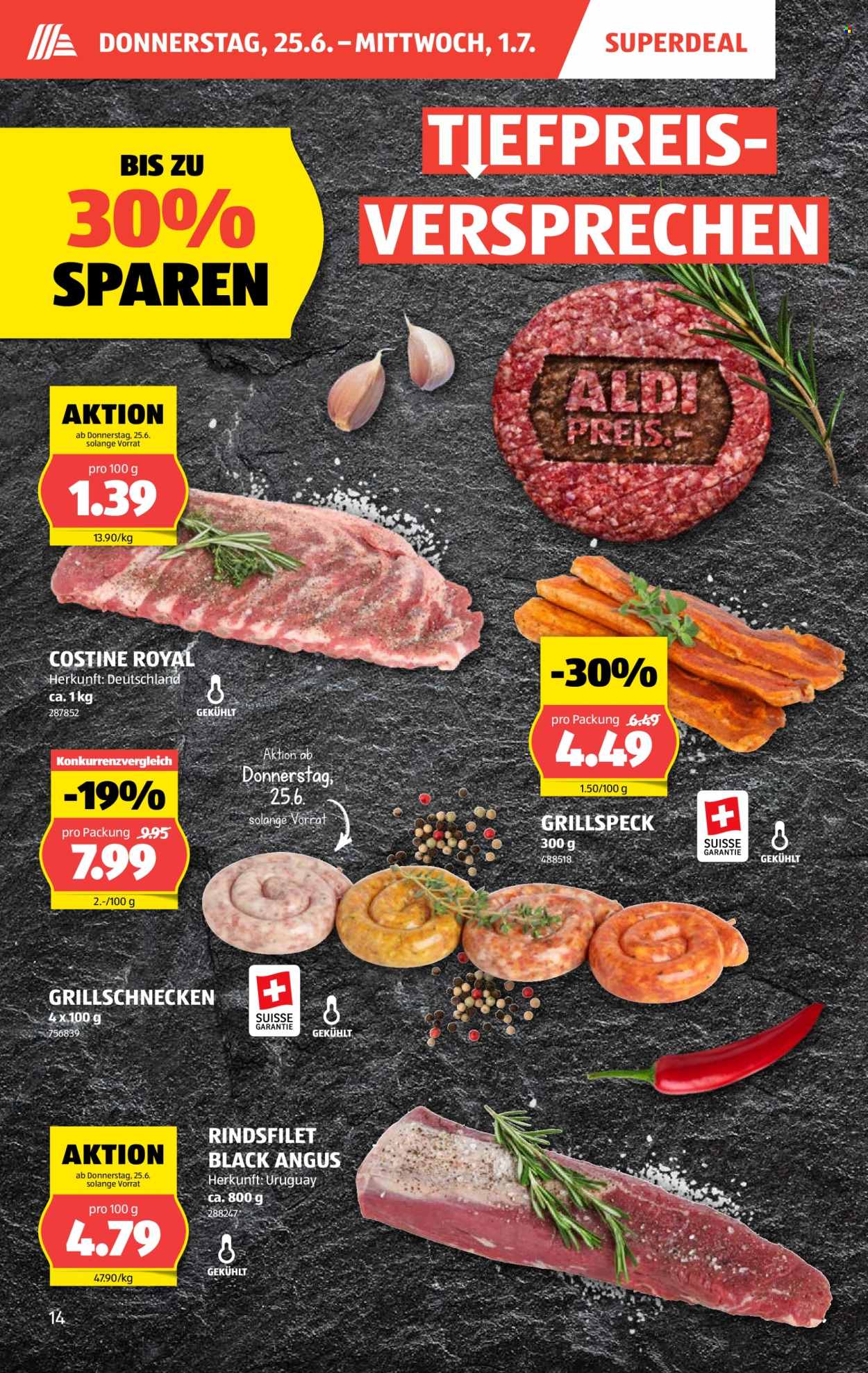 Prospekt Aldi - 25.6.2026 - 1.7.2026. Seite 14