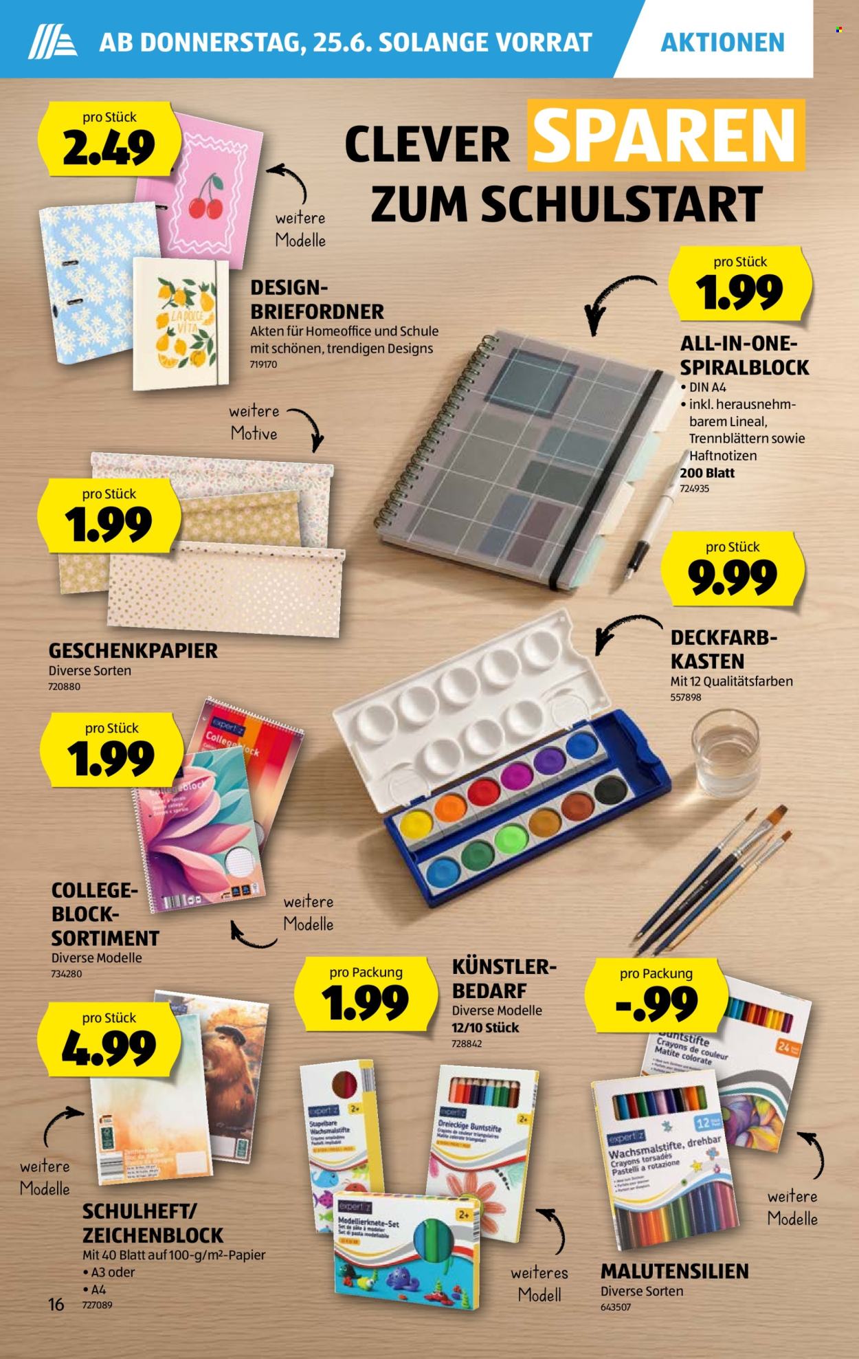 Prospekt Aldi - 25.6.2026 - 1.7.2026. Seite 16