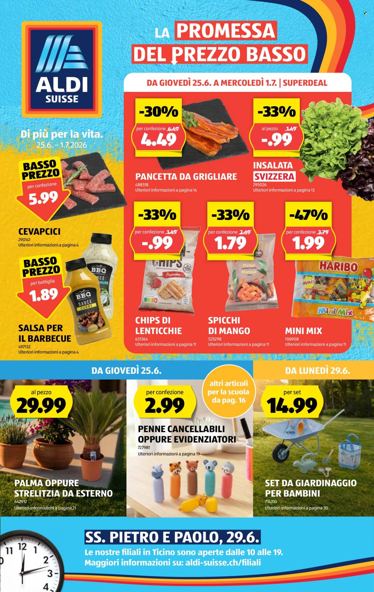 Volantino Aldi - 25.6.2026 - 1.7.2026. Pagina 1