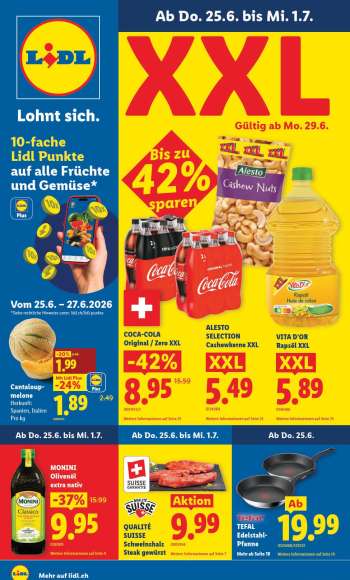 Prospekte Lidl - 25.6.2026 - 1.7.2026.
