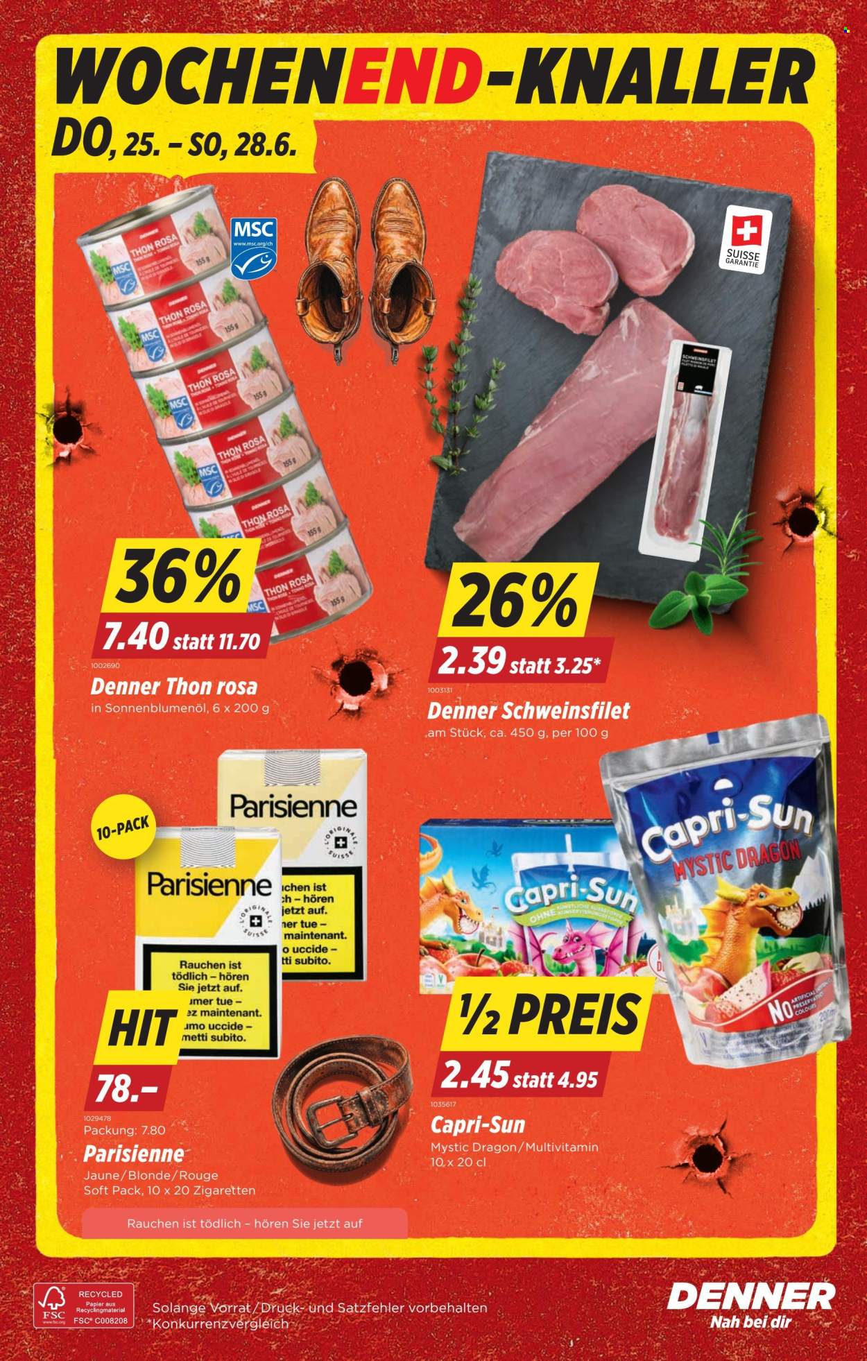 Prospekt Denner - 25.6.2026 - 1.7.2026. Seite 24
