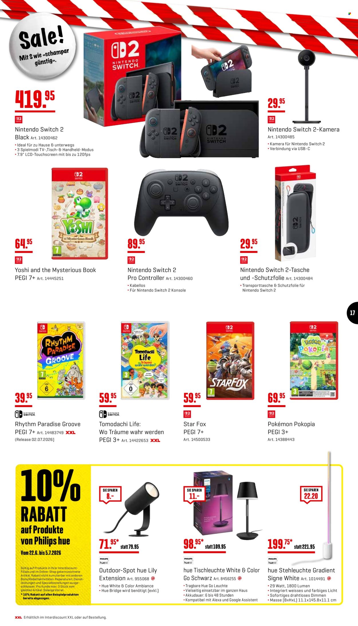 Catalogue Interdiscount - 22.6.2026 - 5.7.2026. Page 17