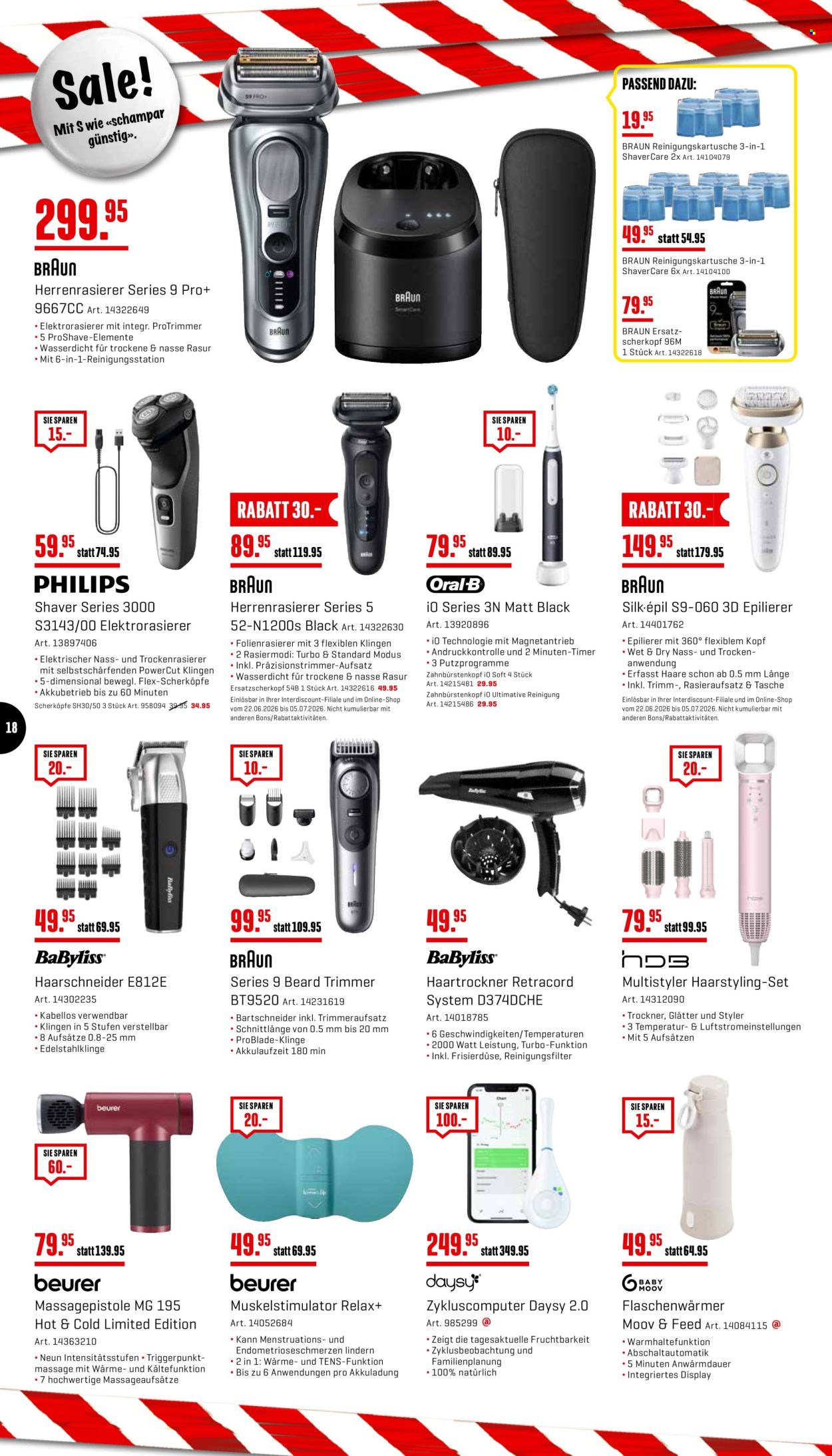 Catalogue Interdiscount - 22.6.2026 - 5.7.2026. Page 18