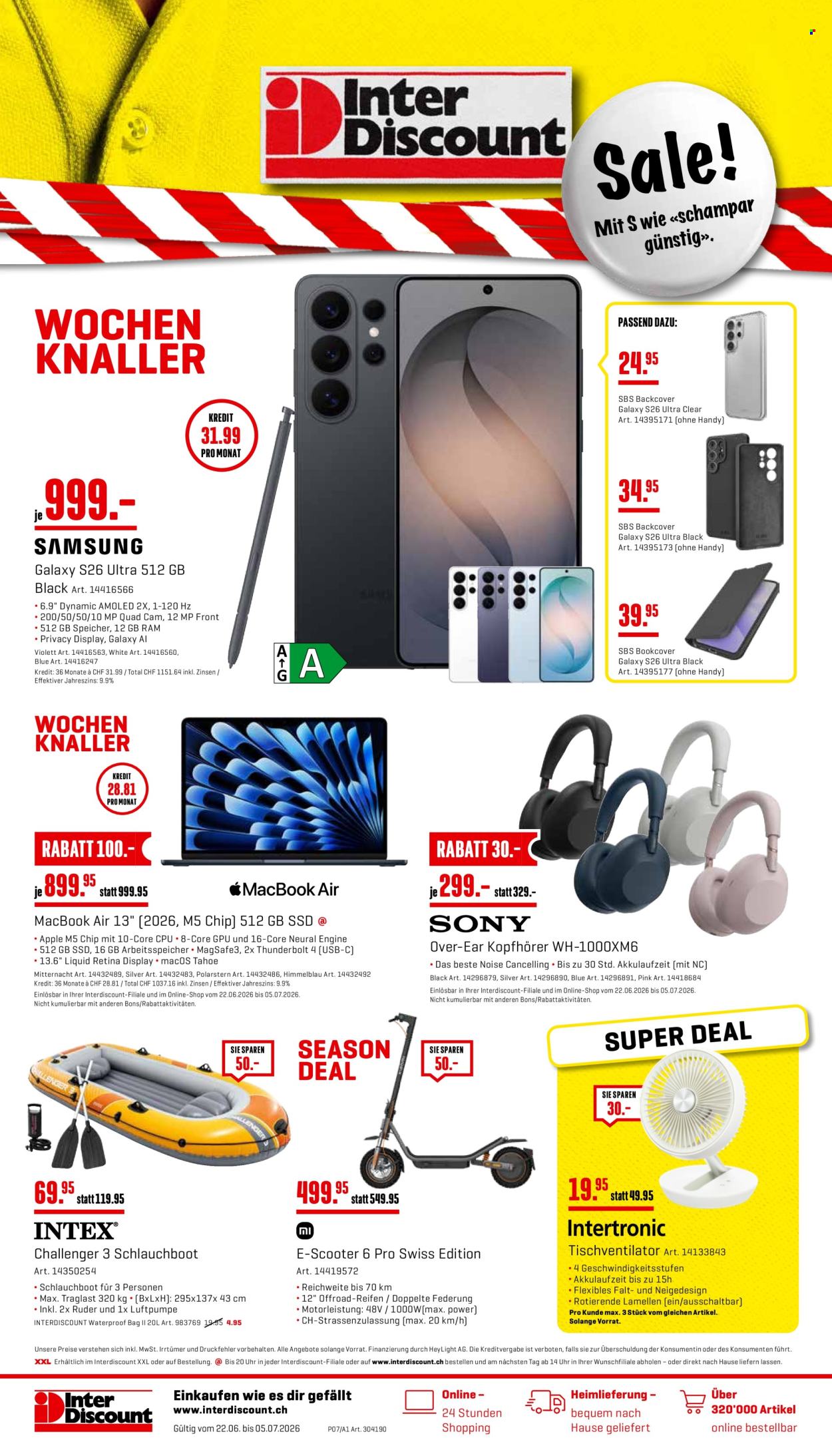 Catalogue Interdiscount - 22.6.2026 - 5.7.2026. Page 24